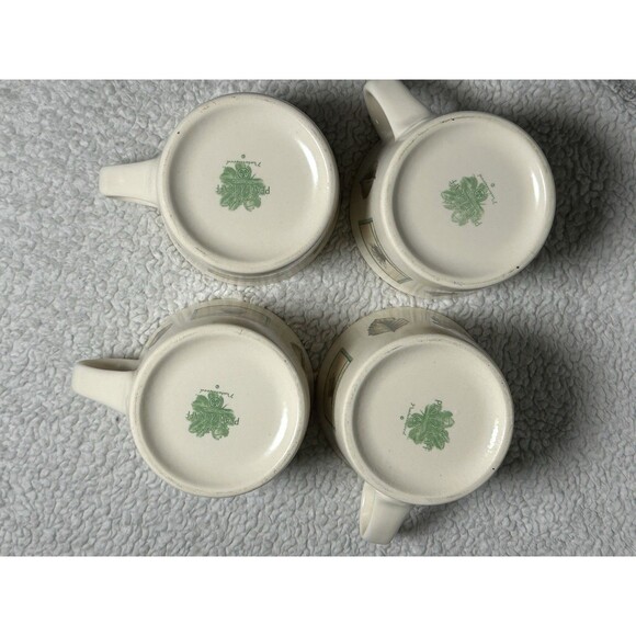 Pfaltzgraff Naturewood Portfolio Stoneware 2 3/4" Mug Soup Cup Set Of 4 - Picture 7 of 7